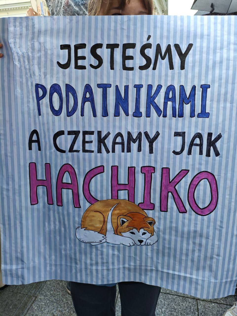 Foreigners' protest at the Mazovian Voivodeship Office, Warsaw, 24 August 2026 (10)
