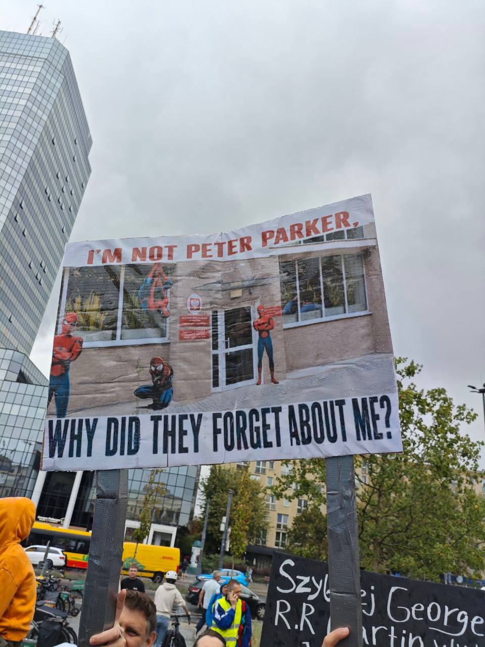 Foreigners' protest at the Mazovian Voivodeship Office, Warsaw, 24 August 2026 (13)